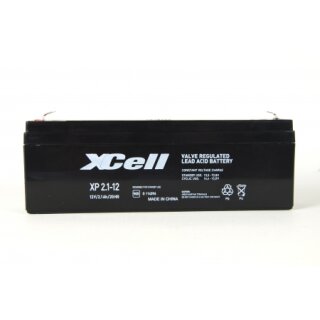 Blei-Akku 12 Volt 2,3Ah - 178x35x61mm