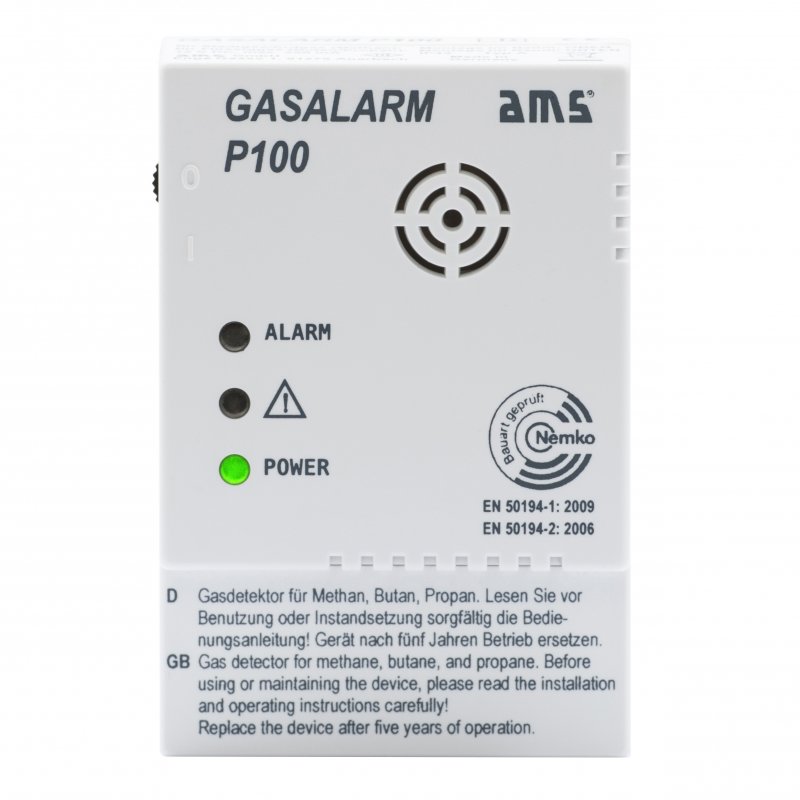 Gasmelder Gasalarm Gasdetector Gas Alarm Melder Detector Camping 220V 12V CORDES 