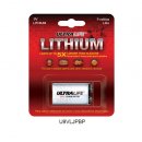 9 Volt Lithium Block Ultralife Blister