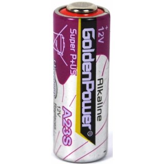 12 Volt Alkali Batterie A23 / 54mA  Golden Power