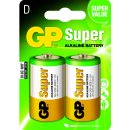 Mono Batterie GP Super Alkaline Größe D - 2er Pack