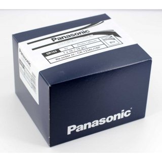 CR123A Panasonic Lithium 3Volt Blister 10er Pack