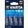 AA Longlife Power Varta Batterie Alkaline Mingnon  - 4er Pack