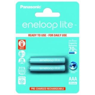 AAA Panasonic eneloop Lite NiMH 550 mAh L92 - 2er Pack