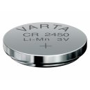 Varta CR2450 Lithium Knopfzelle 3 Volt Blister