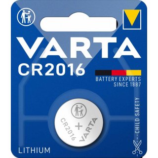 Varta CR2016 Lithium Knopfzelle 3Volt Blister